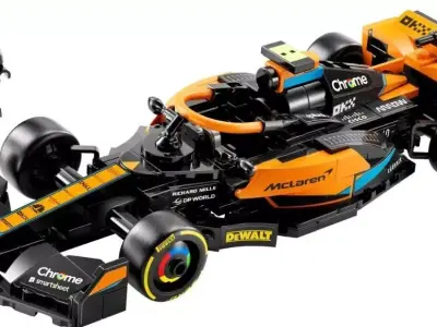 PixelBricks3D - LEGO 2023 McLaren Formula 1 Race Car  3D print model