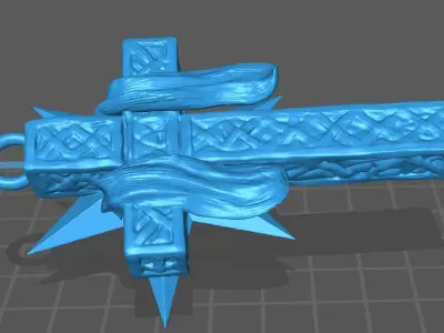 Cross Ornament  Free 3D print model