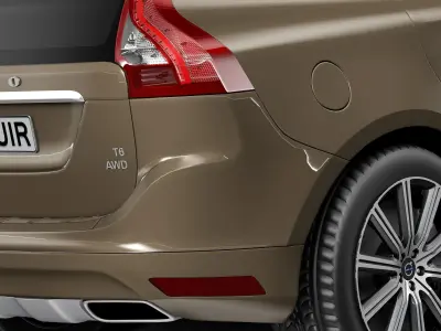 Volvo XC60 2014 3D model