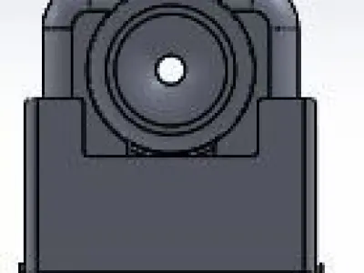 APPLE HOLDER WALLMOUNT 3D print model