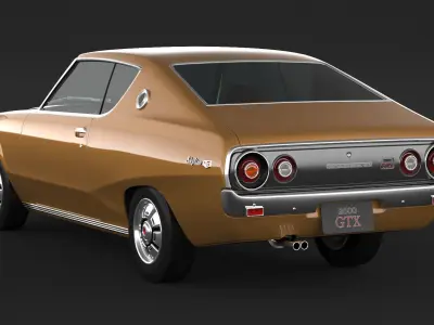 Nissan Skyline 2000 GT-X 3D model