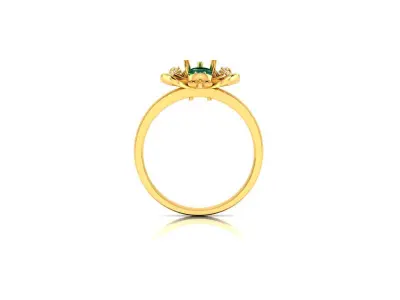 Women Wedding Engagement Ring 3D print model buy