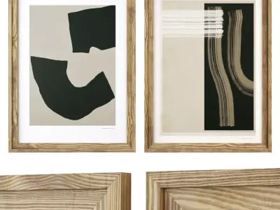 Gallery Wall 135 3D model