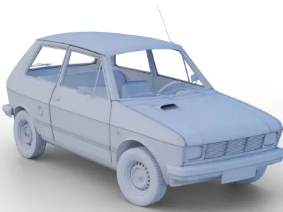 Yugo Koral 45 3D model