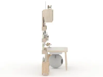 Toys Decor and Furniture for Nursery 3D model