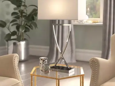 Omega Table Lamp - 2 Colour 3D model