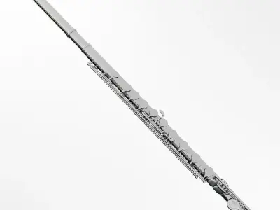 Flute 3D model