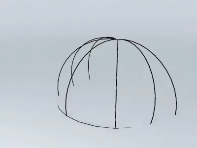 geodesic frames Free 3D model