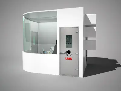 Drillers cabin 3D model