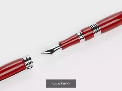 -Luxury Pens- 3D Model Pack
