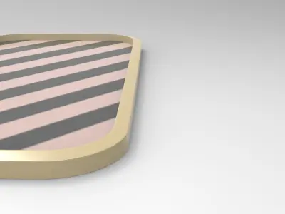 Zoos Pen Tray Low-poly 3D model