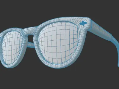 Luxury Sunglasses 3D Model 2 3D model