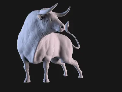 Bull Miura 3D print model