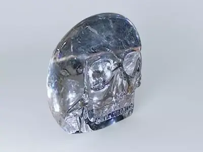 Crystal Skull Free 3D model