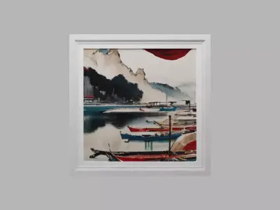 Wall Painting 3D model