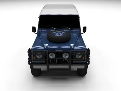 Land Rover Defender 90 Hard Top 3D model