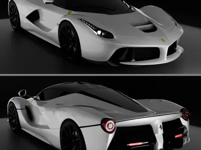 La Ferrari 3D model purchase
