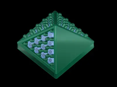 light weight Earring-2 3D print model
