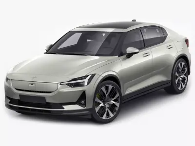 Polestar 2 2024 3D model