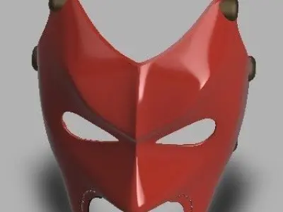 WWE kane mask 3D model
