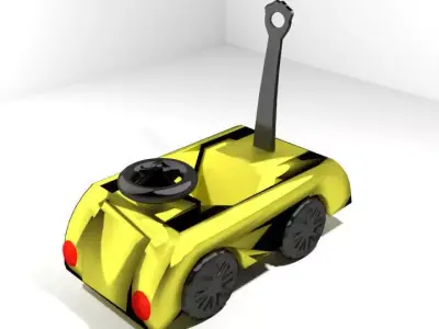 Baby Ride-On 3D model