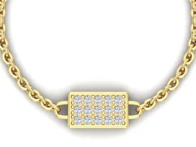 Rectangle Pendant 3D print model