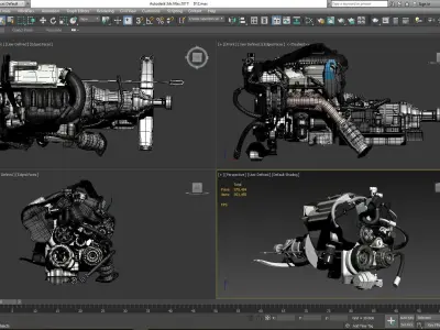 Machine 04 3D model