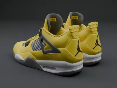 AirJordan Shoe 3D model
