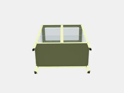 FABRIKOR Glass-door cabinet 1 3D model