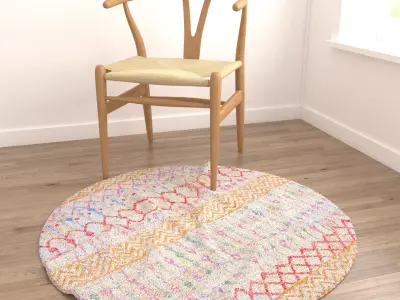 Rugs No 661 Low-poly 3D model
