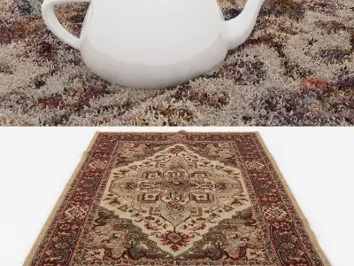 Rugs No 668 Low-poly 3D model