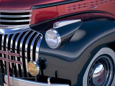 Chevrolet Pickup CG 1946 3D model