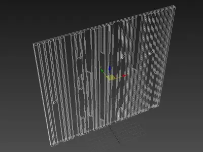 Wall Panel 18 3D model