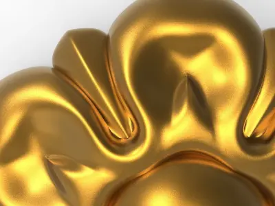 decorative rosette 3D model