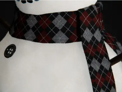 Snowman 3d Model 3D model