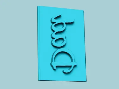 Stamp 54 - Word Dad - Fondant Decoration Maker Toy 3D print model