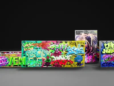 Graffiti Maker for Unreal Engine Texture