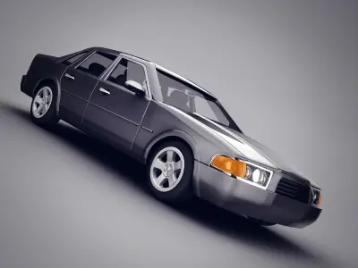 Generic Sedan 3D model