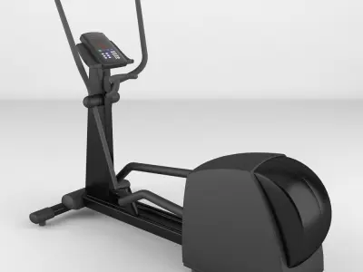 Elliptical Training Machine 3D model