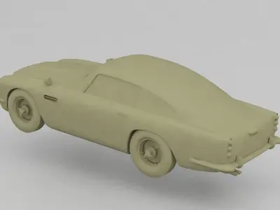 Aston Martin 3D print model