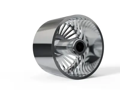 FRONT forgiato Cablata-D DURO DUALLY WHEEL 3D print model