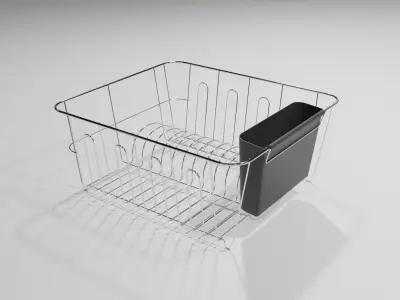Dish Rack 3D model