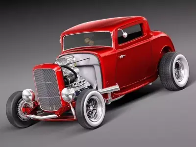 1932 HotRod Classic 3D model