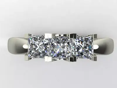 tria ring 3D print model