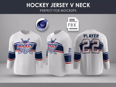 Hockey Jersey 3D model