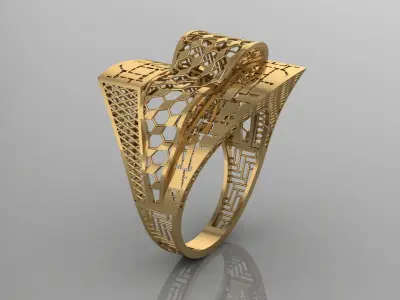 turtorial ring 3D print model