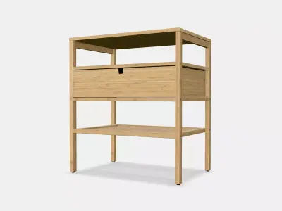 NORDKISA Bedside table 1 Low-poly 3D model