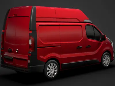 Vauxhall Vivaro Van L1H2 2018 3D model