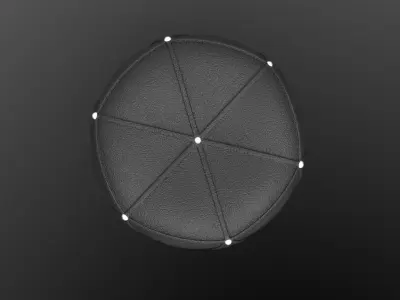 Ottoman pouf Free 3D model