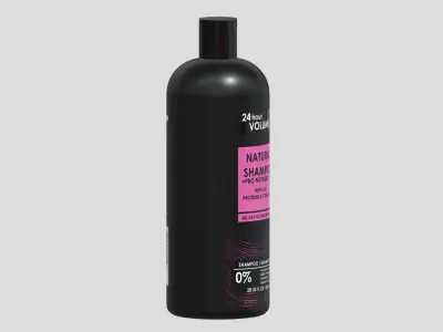 Natural Shampoo Low Poly Low-poly 3D model